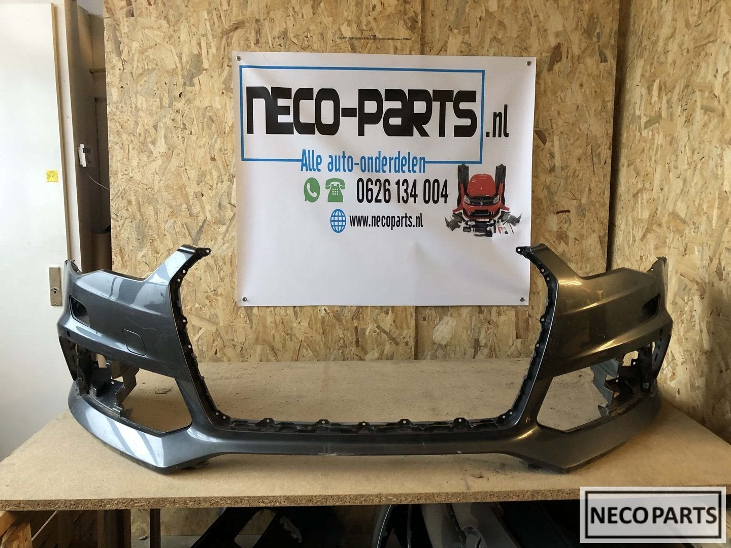 Audi A6 c7 4g RS6 facelift bumper voorbumper 4G0807437AE, -, Audi, Enlèvement, Utilisé