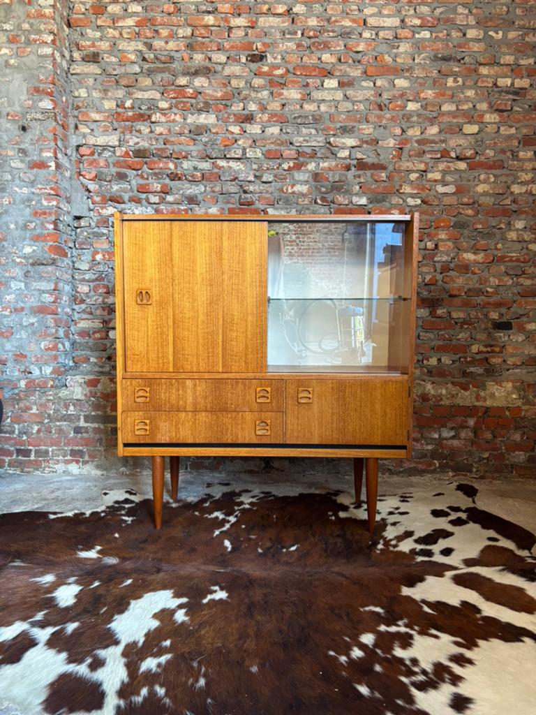 Vintage/design barkast/highboard, Antiek en Kunst, Antiek | Meubels | Kasten, Ophalen