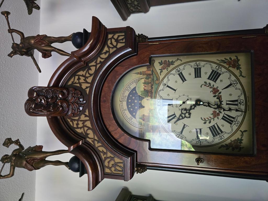 Warmink staand horloge 3 melodieen, Antiek en Kunst, Antiek | Klokken, Ophalen