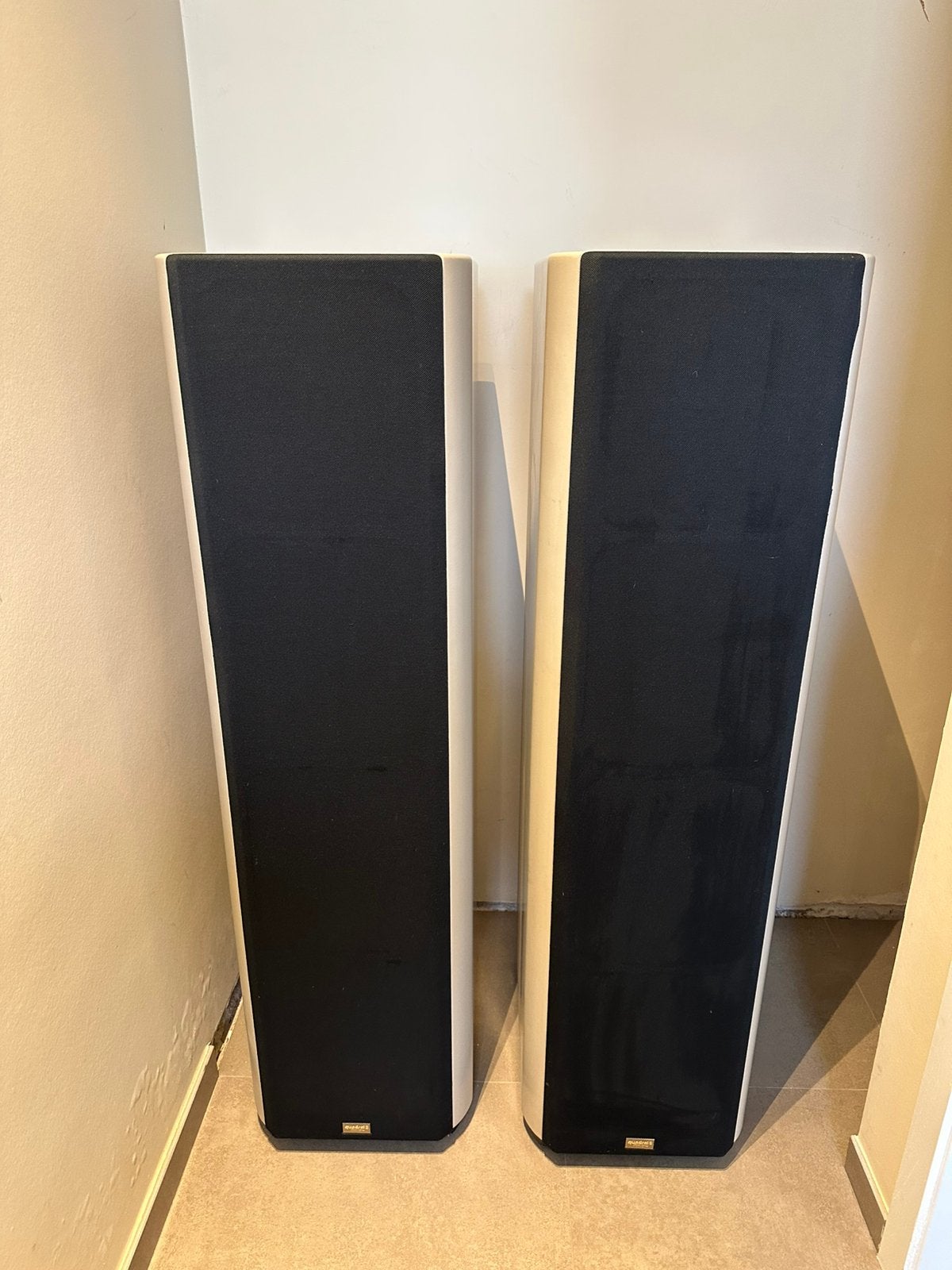 Quadral Vulkan MK V + XX500, Gebruikt, 120 watt of meer, Front, Rear of Stereo speakers, Ophalen