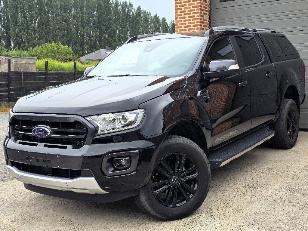 Ford Ranger Wildtrak - Trekh 3.500 KG - Hardtop - 34.000 KM, Auto's, Automaat, 4 deurs, Lichtsensor, Zwart