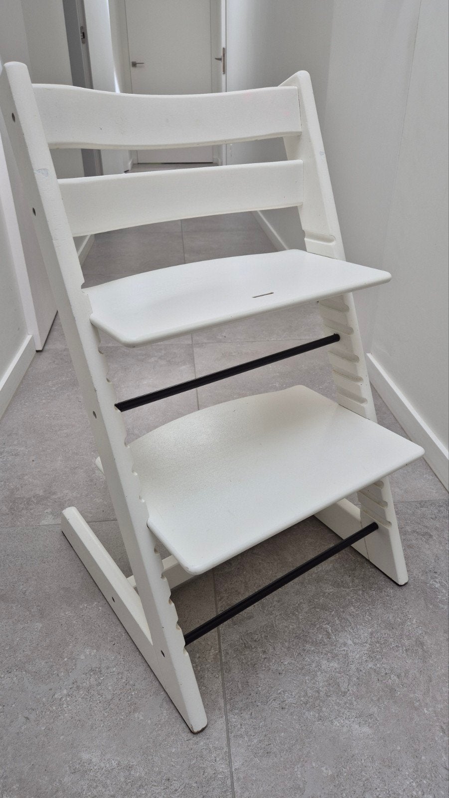 Tripptrapp kinderstoel., Ophalen