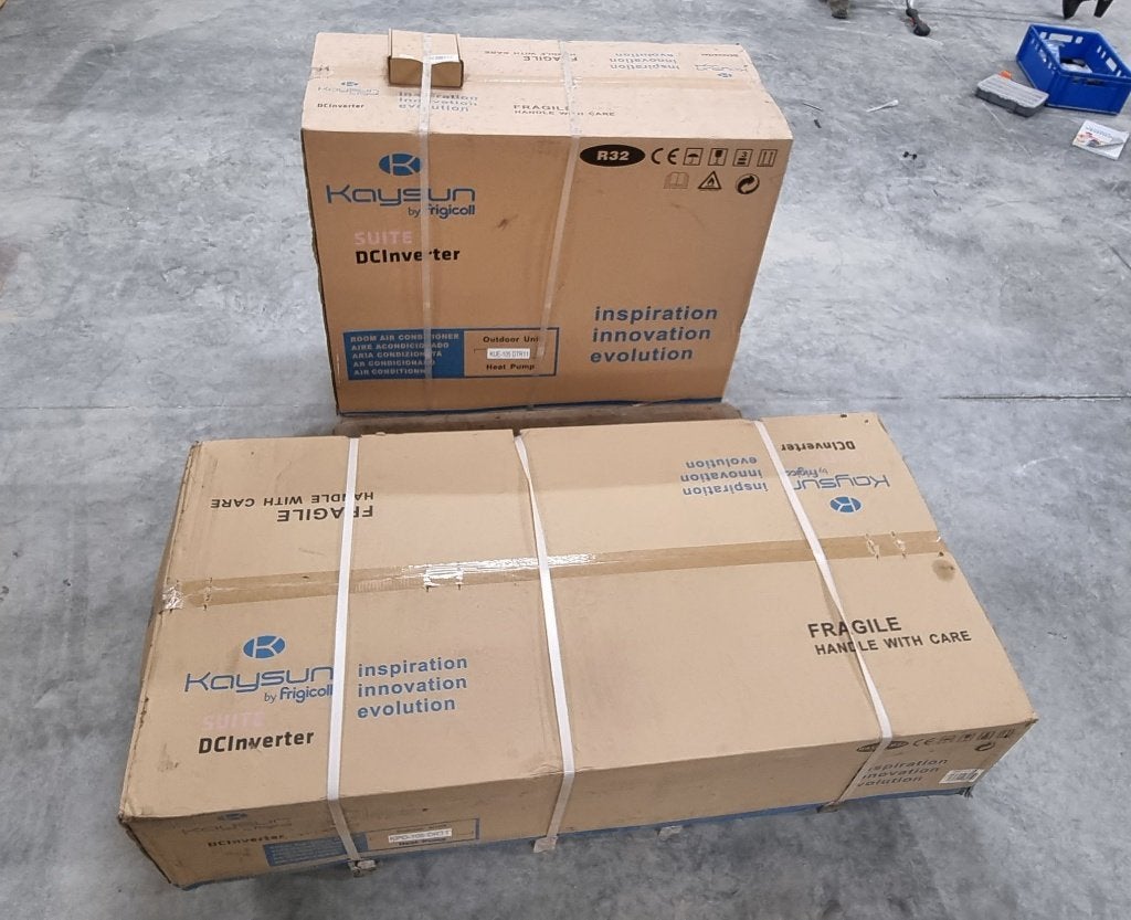 Kaysun 10,5kW Kanaalunit + Buitengroep Airco, Elektronische apparatuur, Airco's, Ophalen, Nieuw, 100 m³ of groter