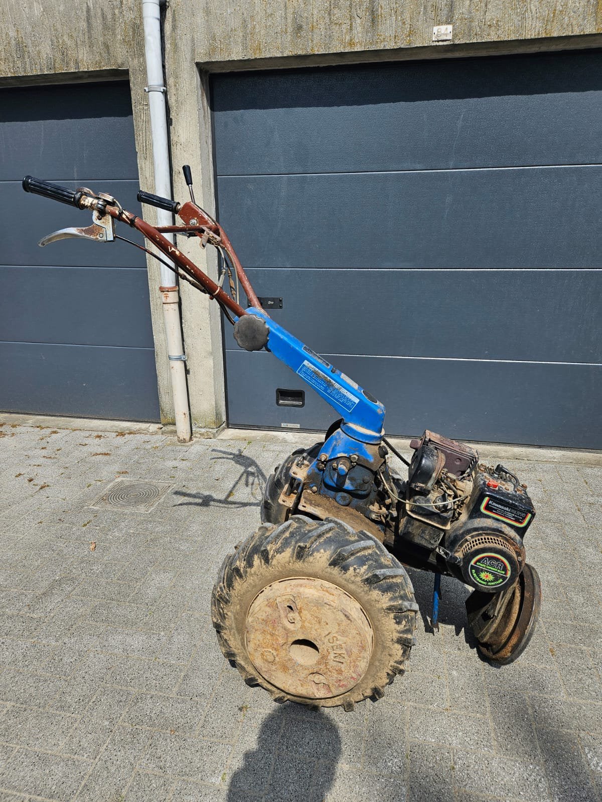 Motorblok / eenassige tuintractor Kawasaki, Ophalen, Gebruikt, Overige merken
