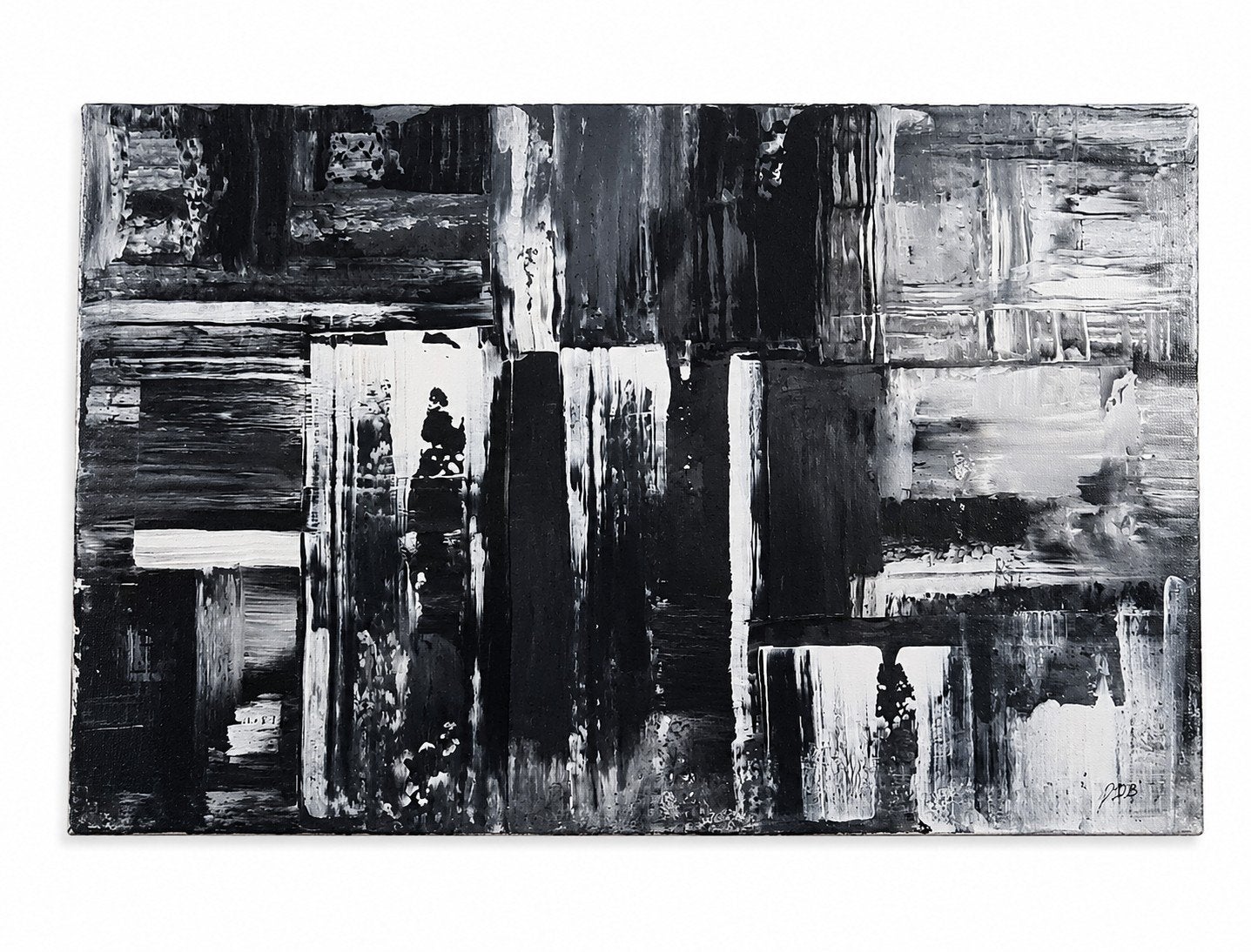Canvas „Memory walls” op frame 75×115cm, Ophalen