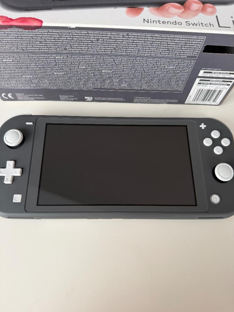 Nitendo switch Lite, Games en Spelcomputers, Spelcomputers | Nintendo Switch Lite, Ophalen, Grijs, Nieuw