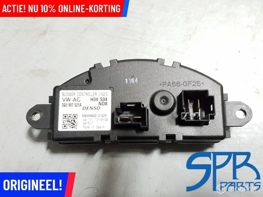 Kachelmotor REGELAAR VW ARTEON 3Q0907521A KACHELWEERSTAND, Auto-onderdelen, Gebruikt, Volkswagen, Ophalen of Verzenden, Volkswagen