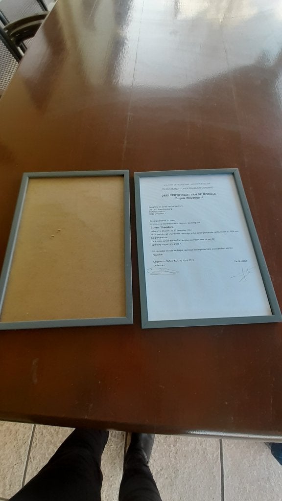 2 fotolijsten, Enlèvement ou Envoi, Comme neuf