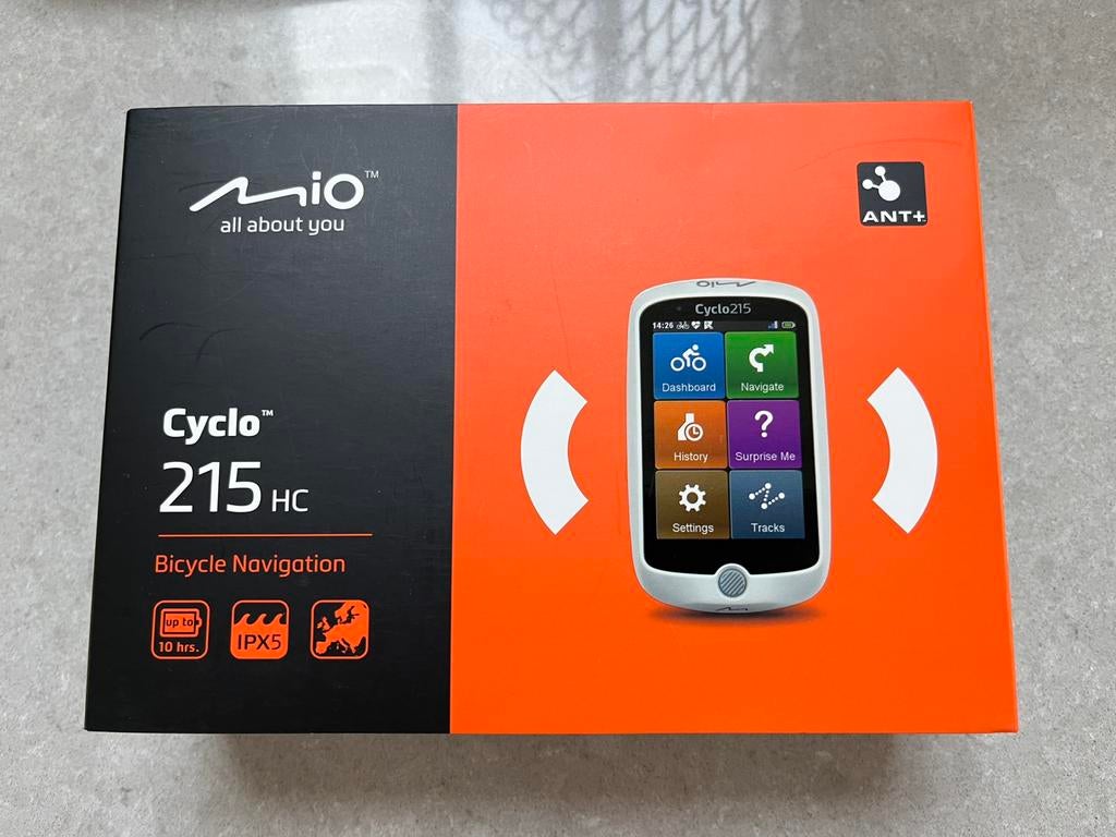 Mio fietscomputer, Fietsen en Brommers, Ophalen, Zo goed als nieuw