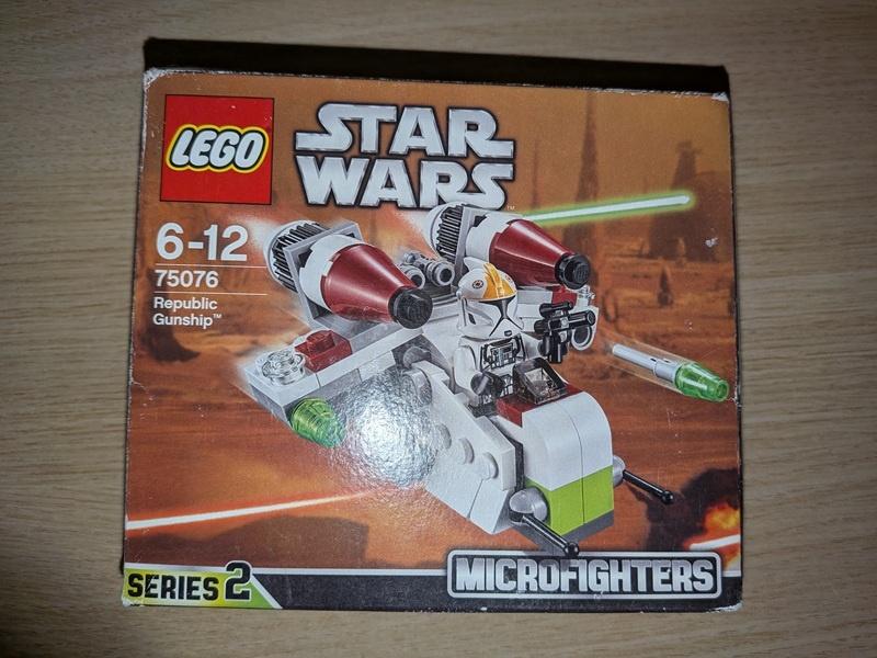 lego Star Wars - microfighters 75076 - Republic Gunship, Ophalen, Gebruikt