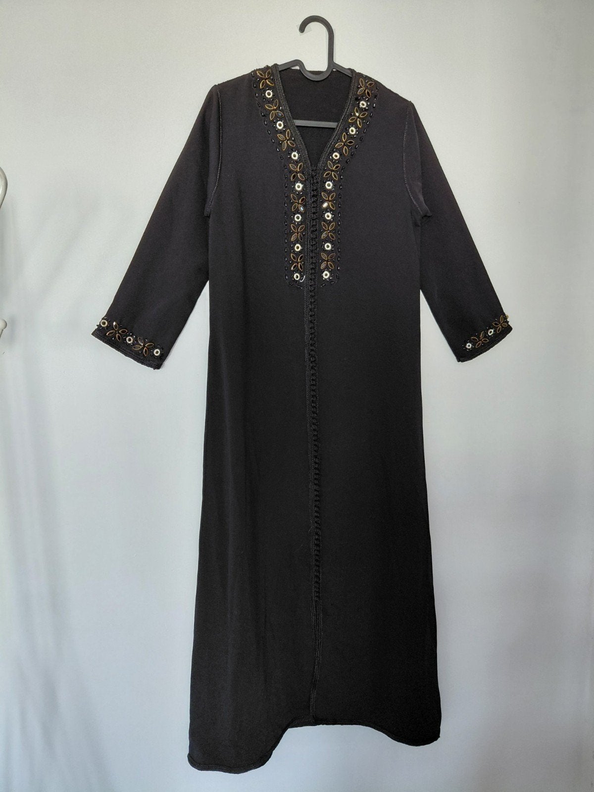 Dit is een zwarte kaftan voor 11 tot 12 jarige meisjes, Kleding | Dames, Zwart, Nieuw, Ophalen of Verzenden, Geen merk