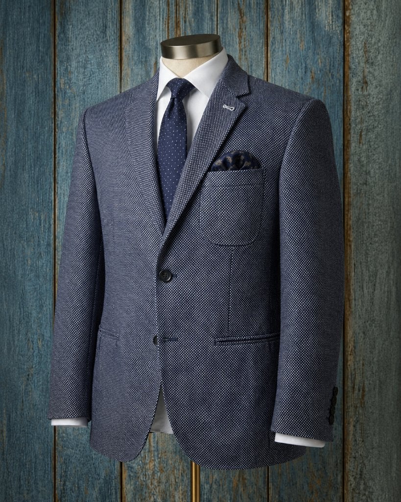 Blazer Daniele Alessandrini jamais porté taille 48, Daniele Alessandrini Grey, Enlèvement ou Envoi, Comme neuf, Bleu