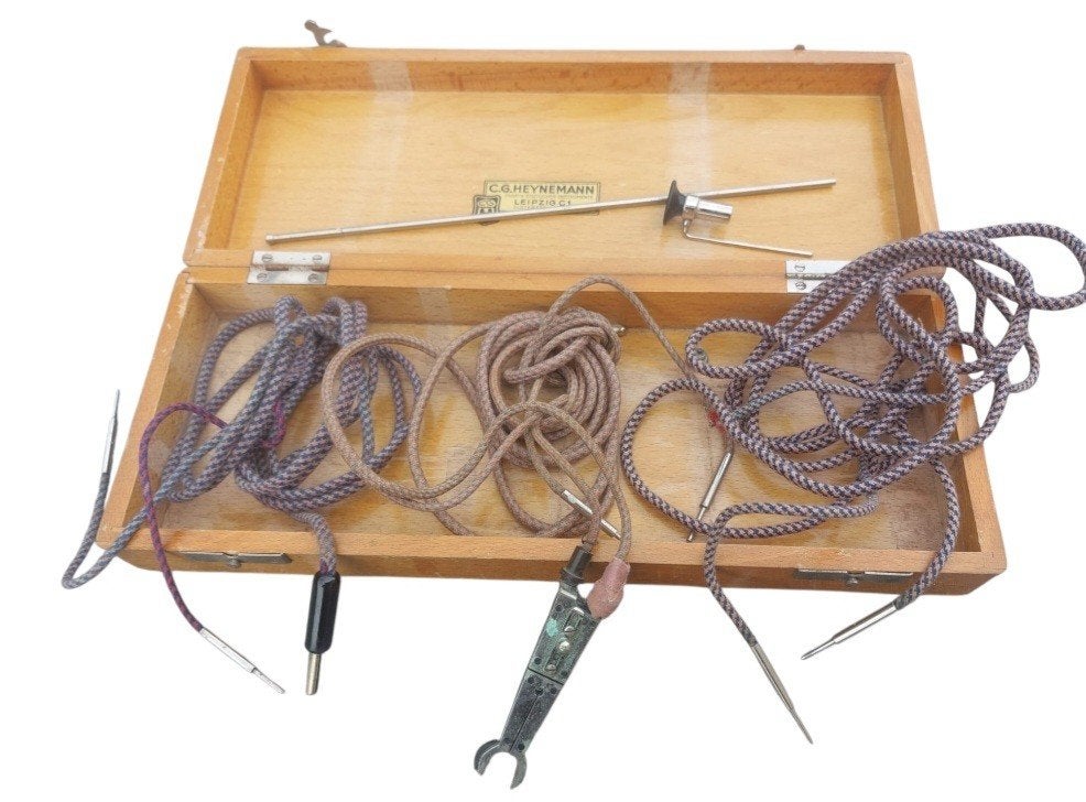 Duitse WO2-era Cystoscoop / Urethroscoop Set, Ophalen of Verzenden, Overige soorten, Overige typen