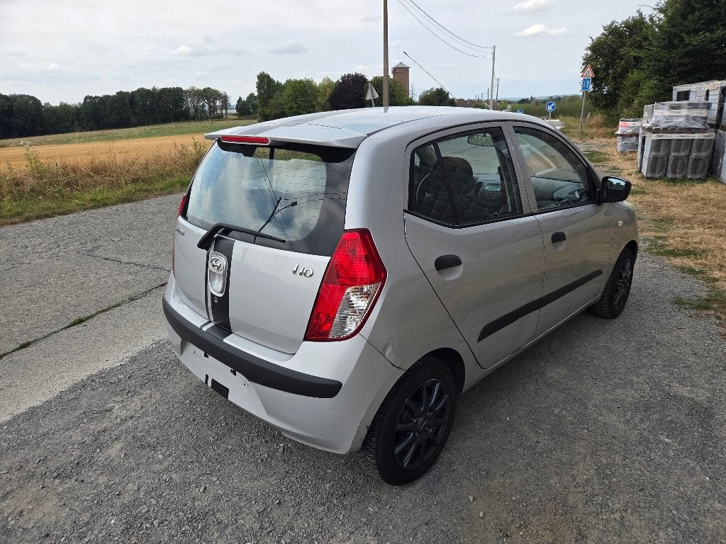 Hyundai i10 92902 km AIRCO garantie 1 an, Autos, Hyundai, Argent ou Gris, Achat, Entreprise, Boîte manuelle