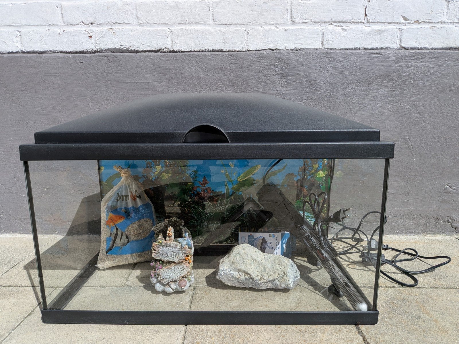 Aquarium Ciano 60L, Ophalen, Verwarming