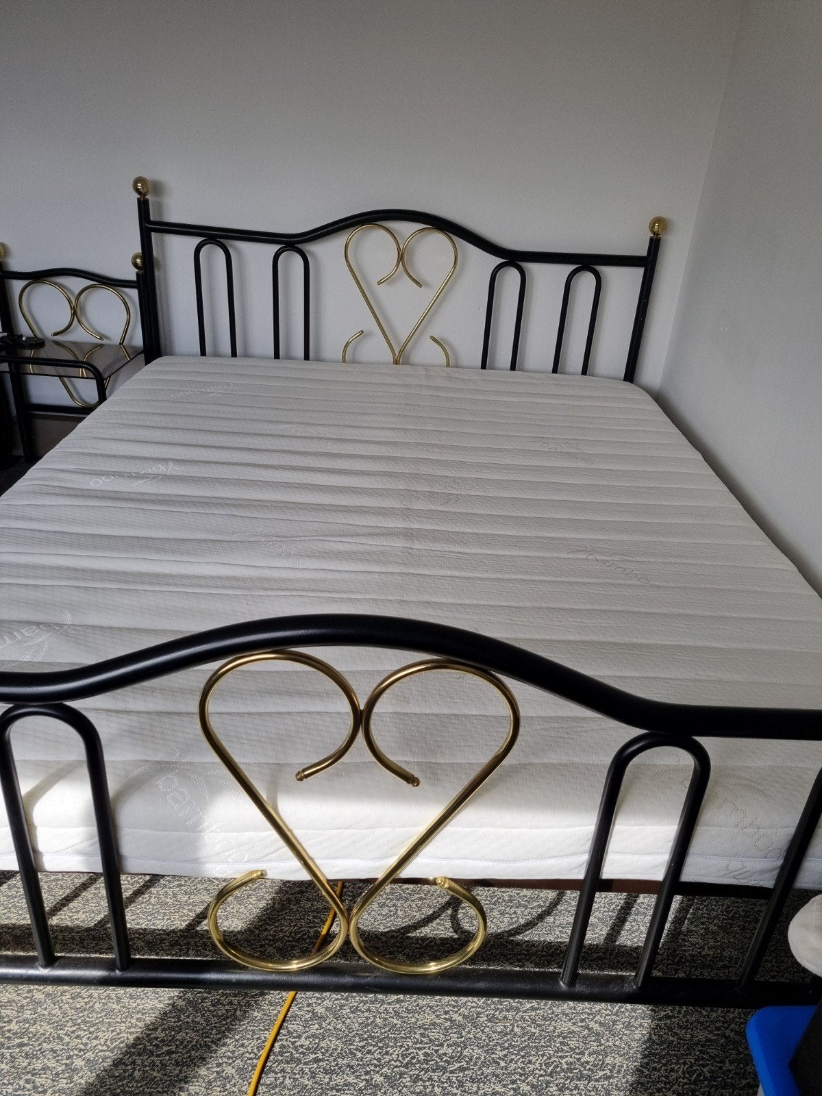 Metalen bed 160/200, Huis en Inrichting, Slaapkamer | Bedden, Ophalen
