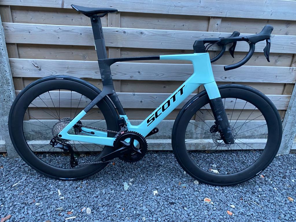 Nieuwe racefiets scott foil rc 20 2026 large mint di2. 105, Fietsen en Brommers, Ophalen, Nieuw, Carbon