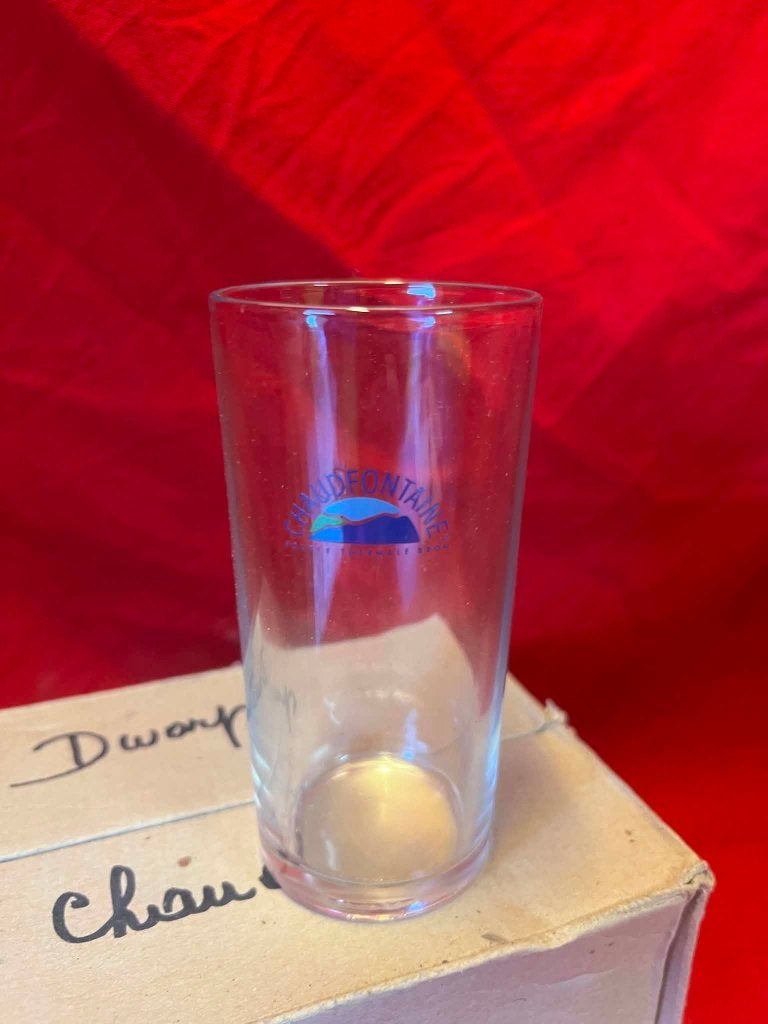 Verres Chaudfontaine, Collections, Enlèvement ou Envoi, Neuf, Verre à eau