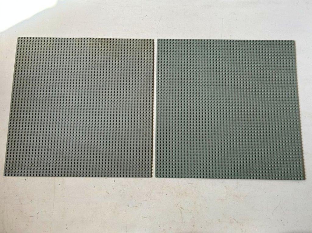 Lego grote grijze platen 48x48 - legoland lego system, Gebruikt, Lego, Ophalen of Verzenden, LEGOLAND