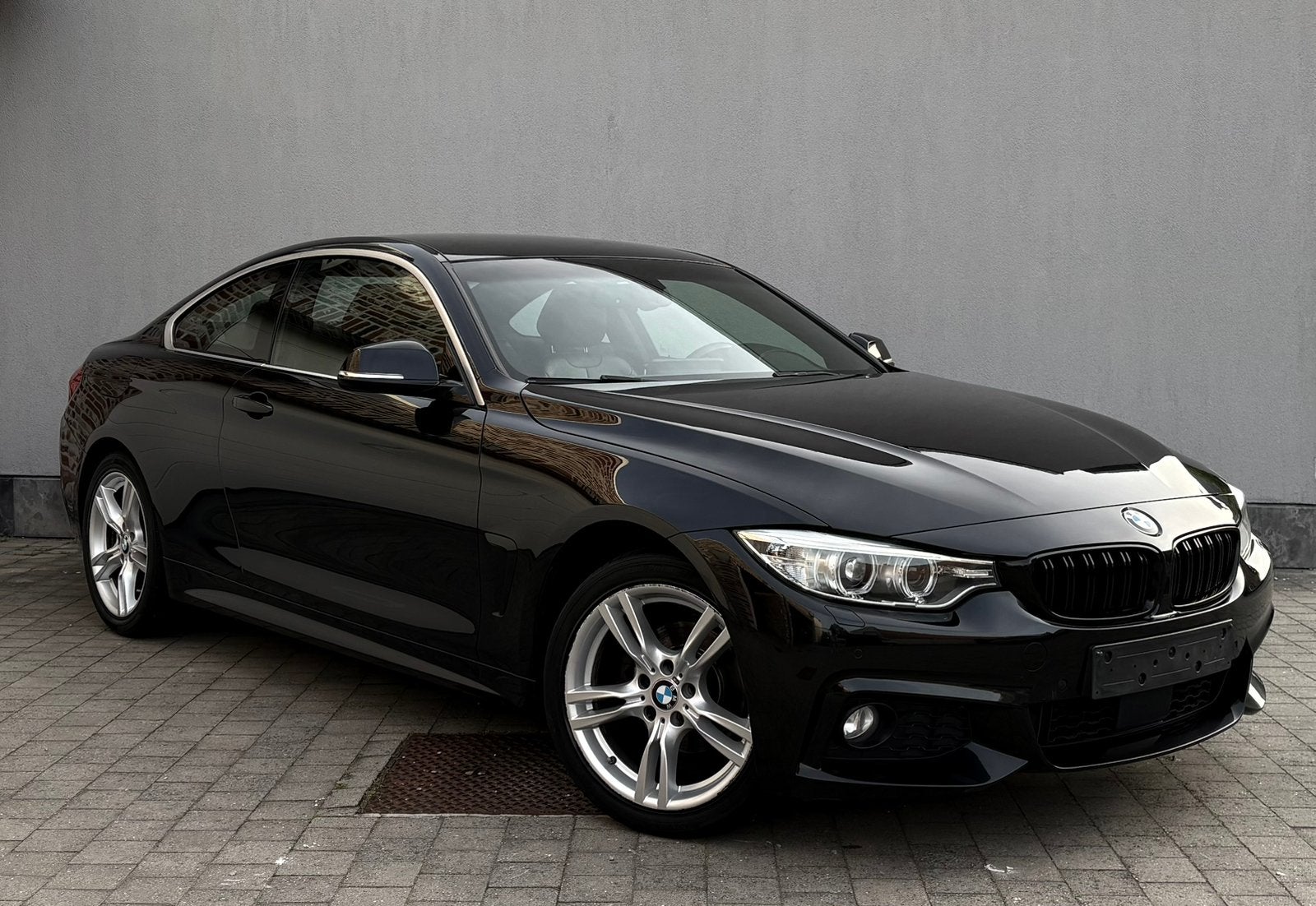 BMW 420iA PACK-M / X-DRIVE / AUTOMATIQUE / FULL, Autos, Cuir, Achat, Entretenue par le concessionnaire, Noir