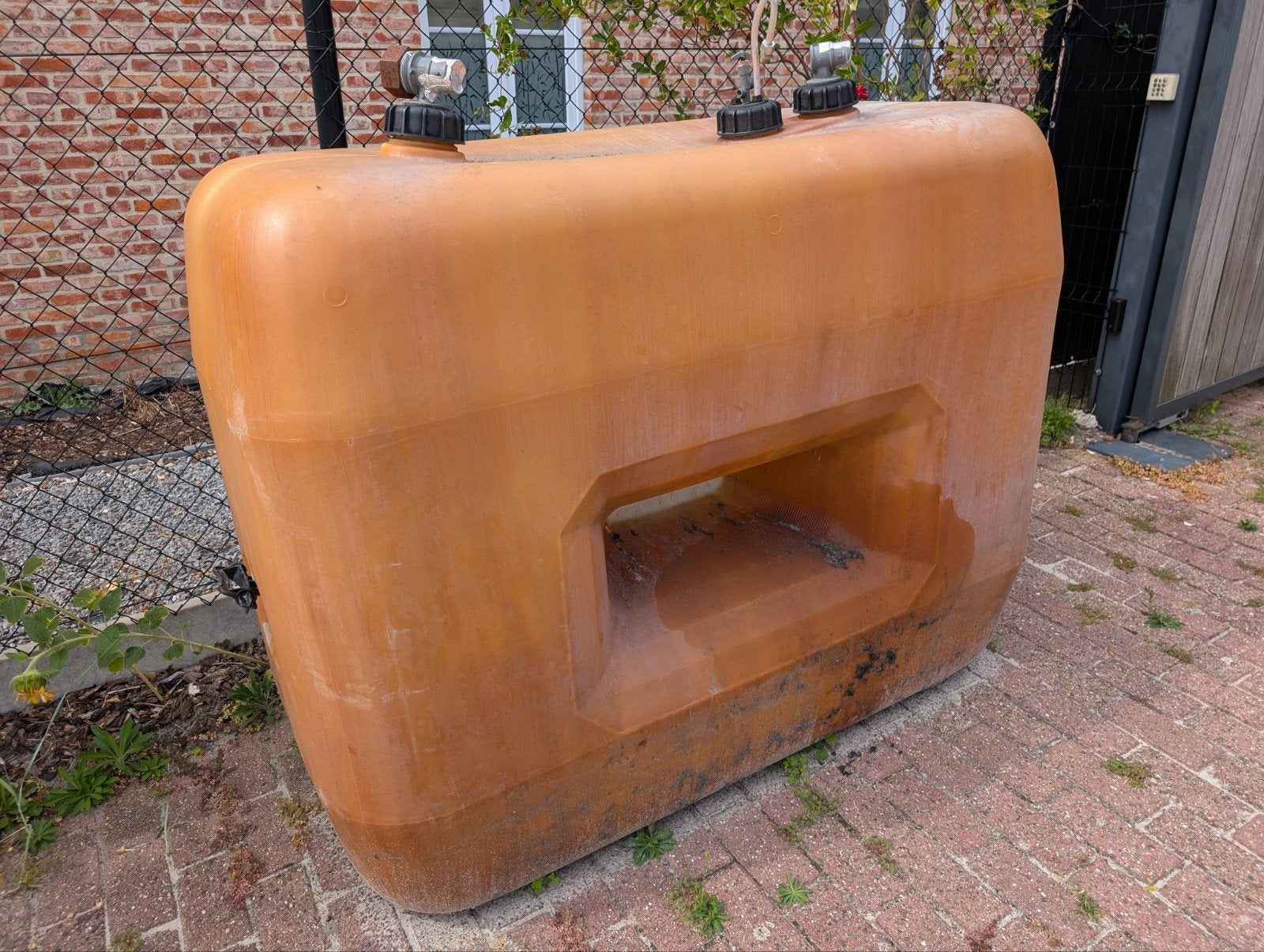 Mazouttank 1100l enkelwandig, Ophalen, Gebruikt, Overige typen