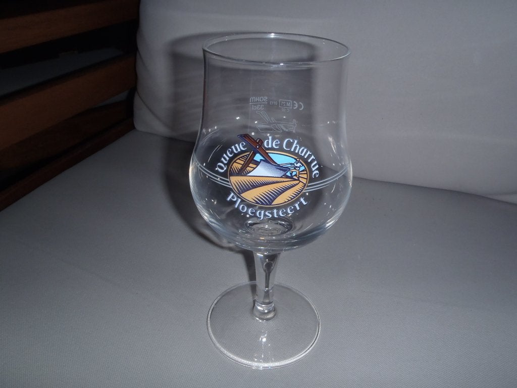 Bierglas - Queue de Plarrue - 33cl, Ophalen of Verzenden, Nieuw, Glas of Glazen