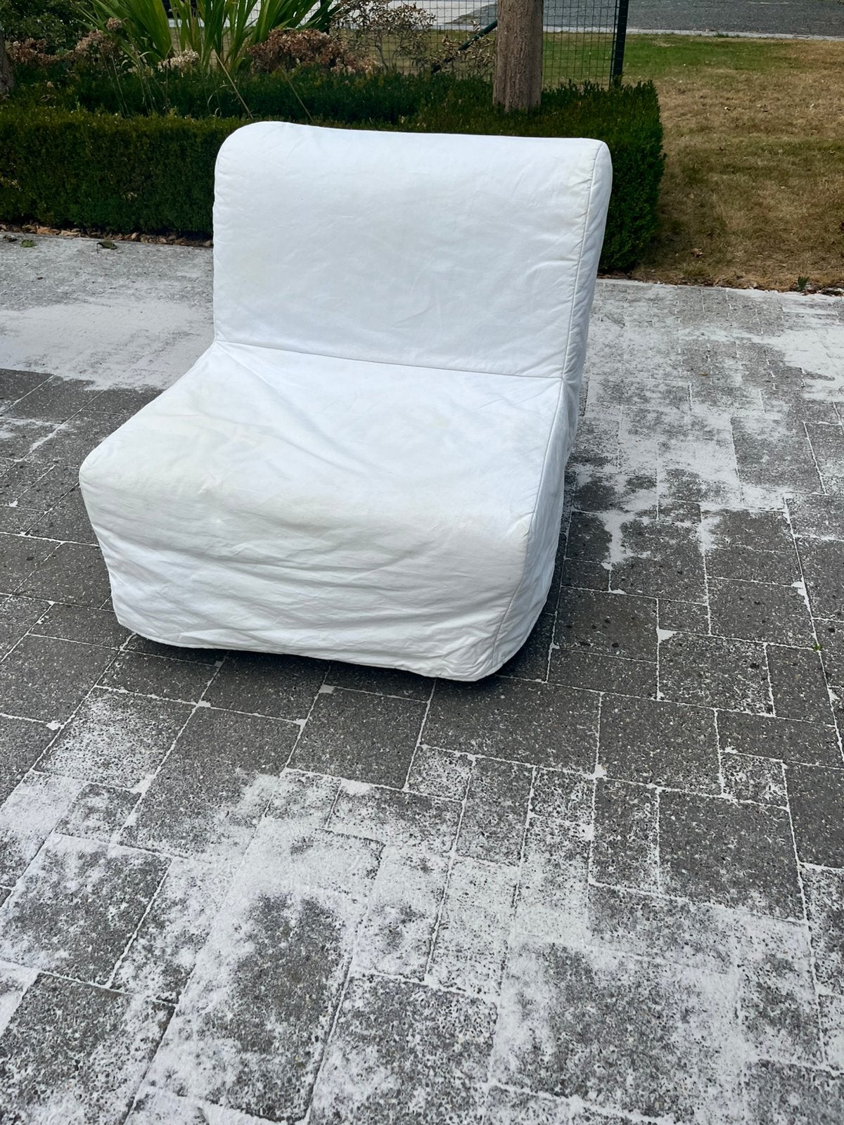 IKEA zetelbed Lycksele (met hoes) te koop, Huis en Inrichting, Ophalen, Verstelbaar, 90 cm, Eenpersoons