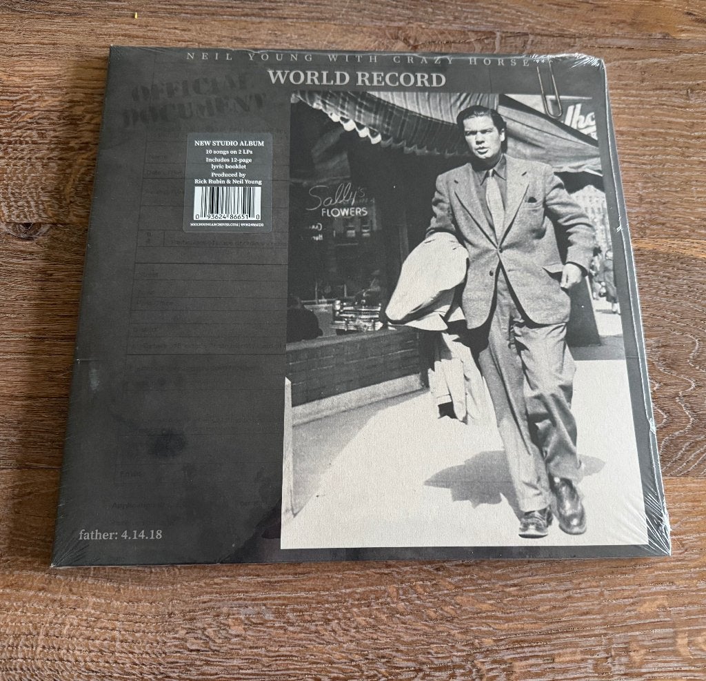 NEIL YOUNG & CRAZY HORSE - WORLD RECORD (2LP), Pop rock, Enlèvement ou Envoi, Neuf, dans son emballage, Double LP