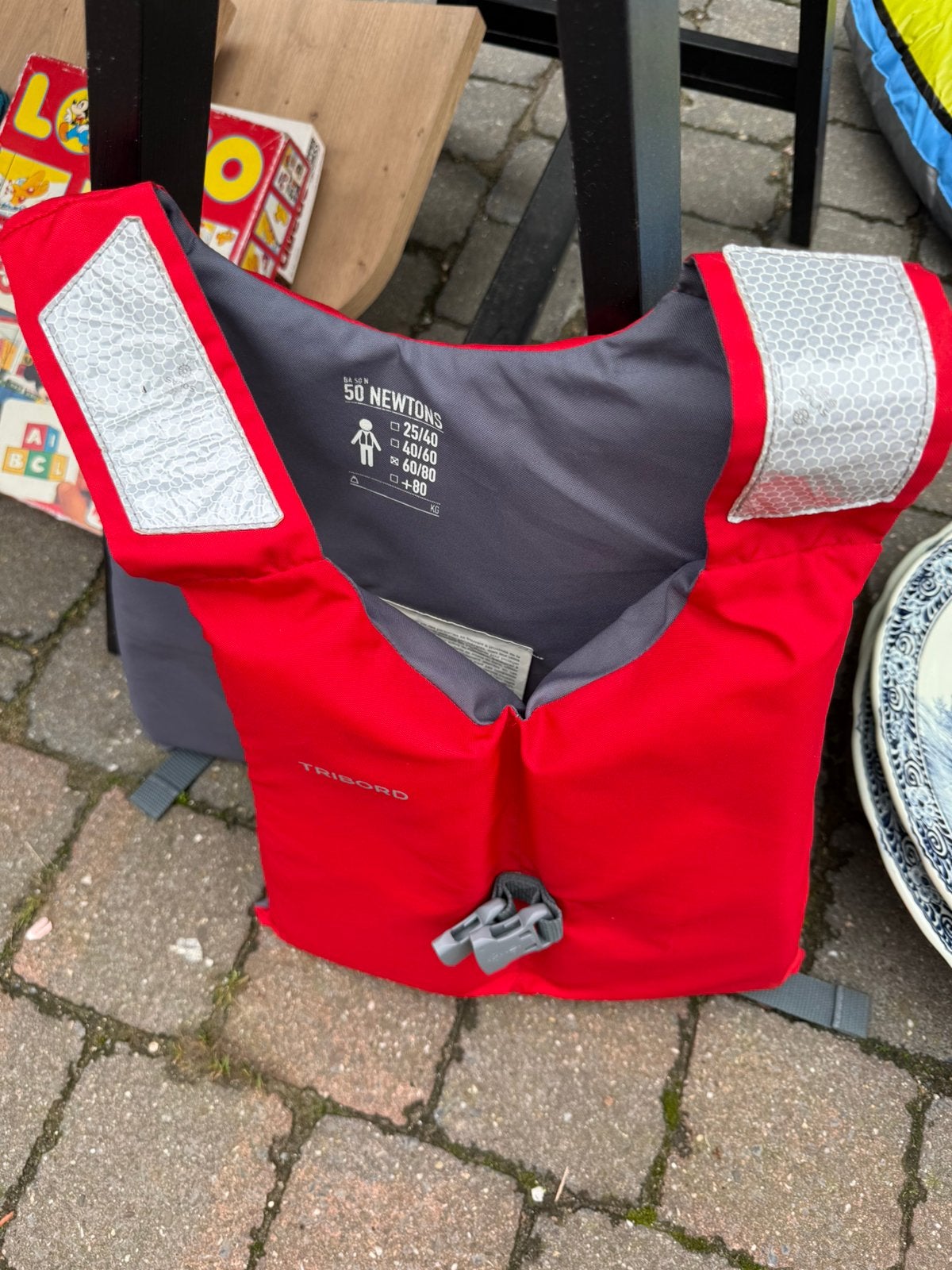 Reddingsvest voor kind, Ophalen, Zo goed als nieuw