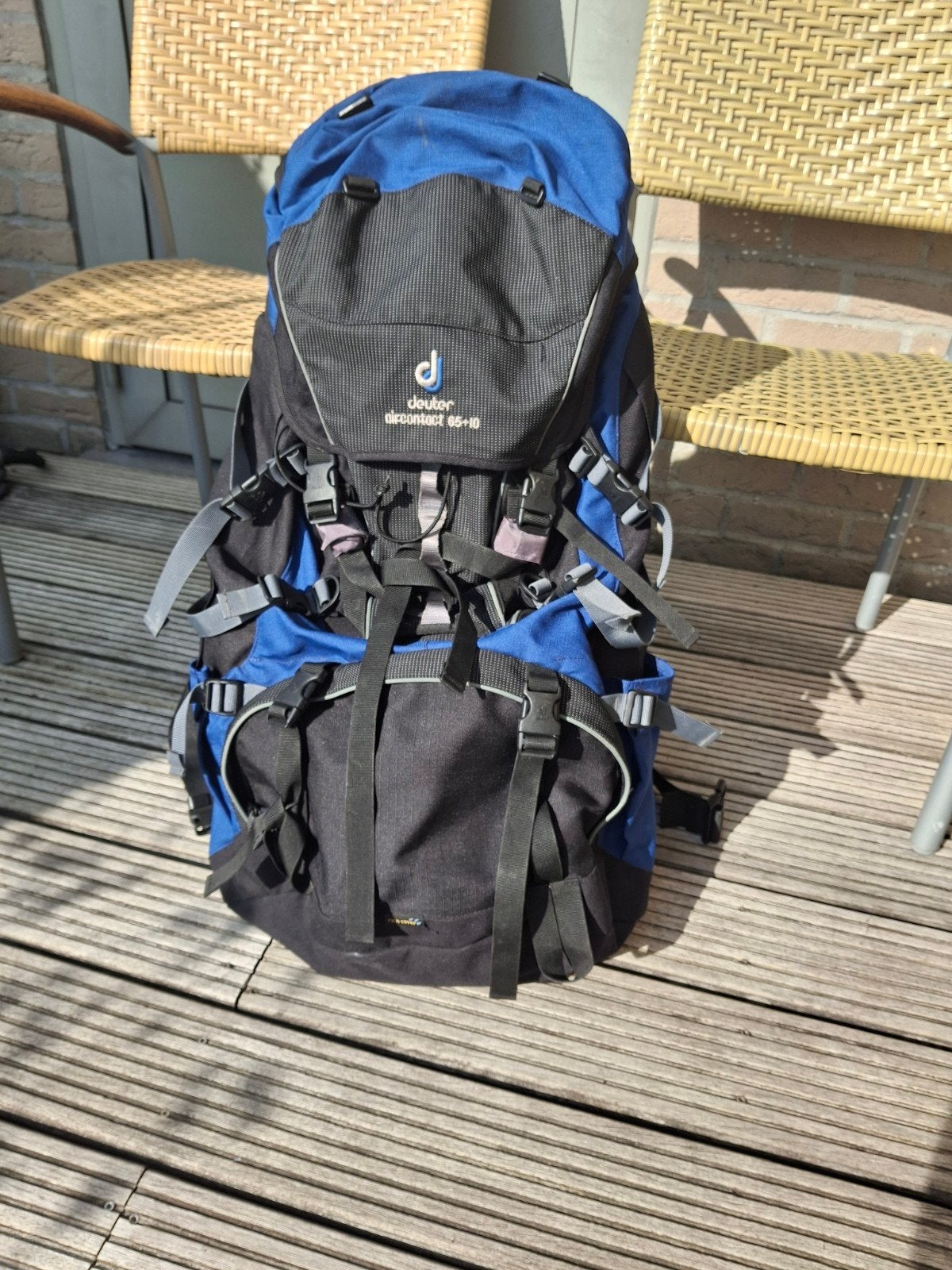 Deuter trekkingrugzak 65+10L, Vakantie