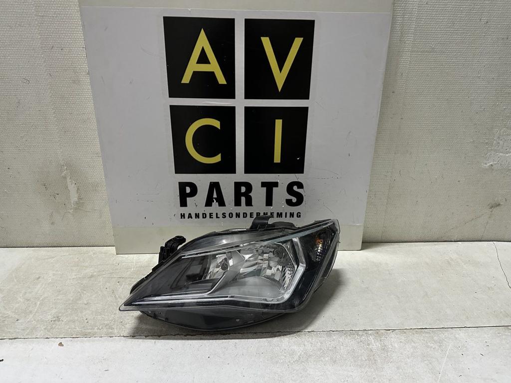 Koplamp Seat Ibiza IV 4 Led H1 H7 links  6J1941006L, Gebruikt, -, -, Ophalen of Verzenden