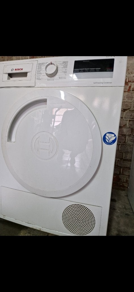 Bosch droger 8kg warmtepomp A ++, Ophalen, Zo goed als nieuw, Voorlader