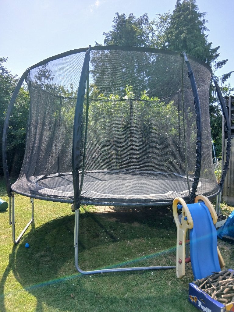 trampoline 3m66 diameter, Sport en Fitness, Overige Sport en Fitness, Ophalen, Gebruikt