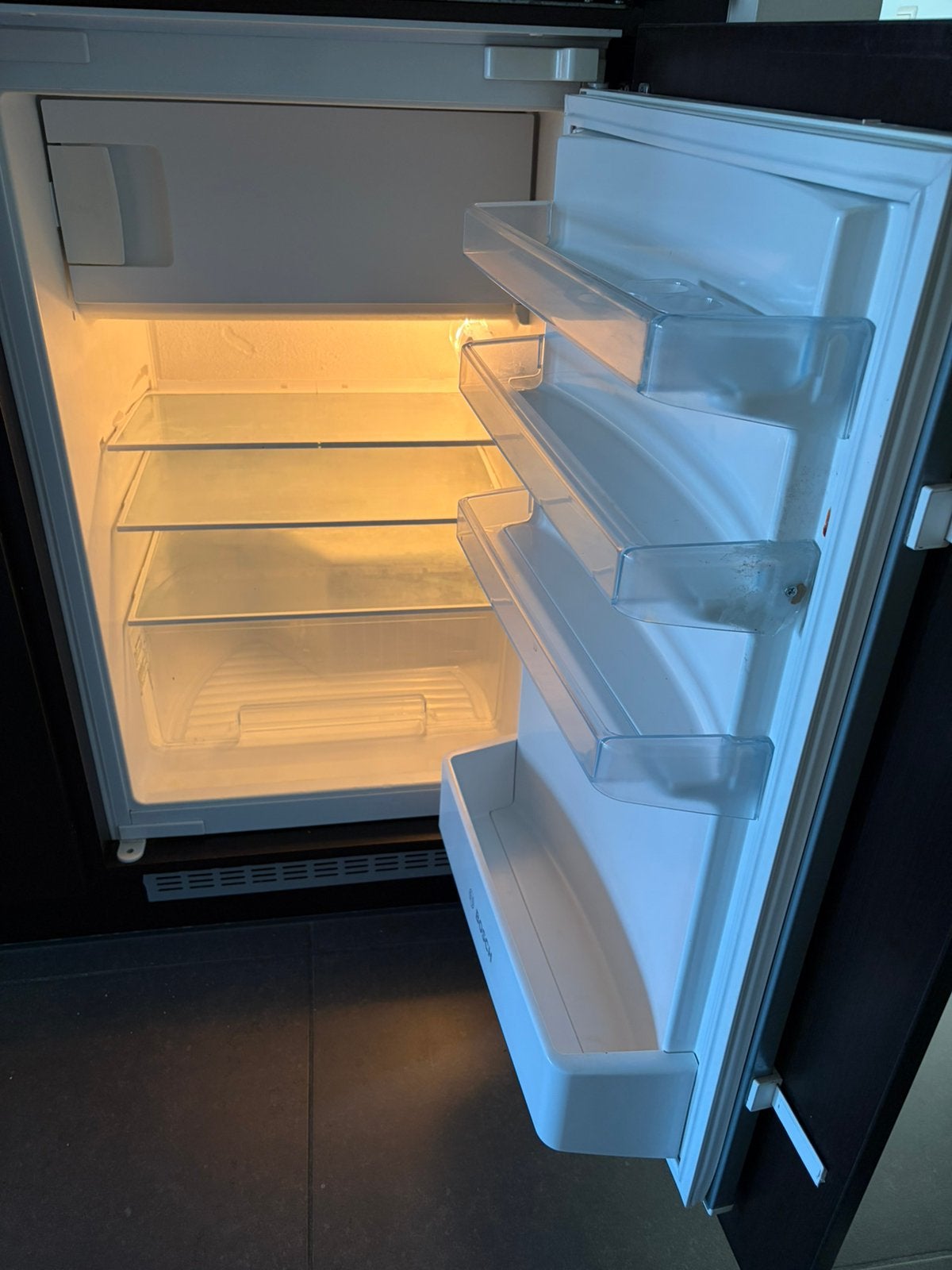 Refrigerator Bosch Built-in, Electroménager, Avec compartiment congélateur, 85 à 120 cm, Enlèvement, Utilisé