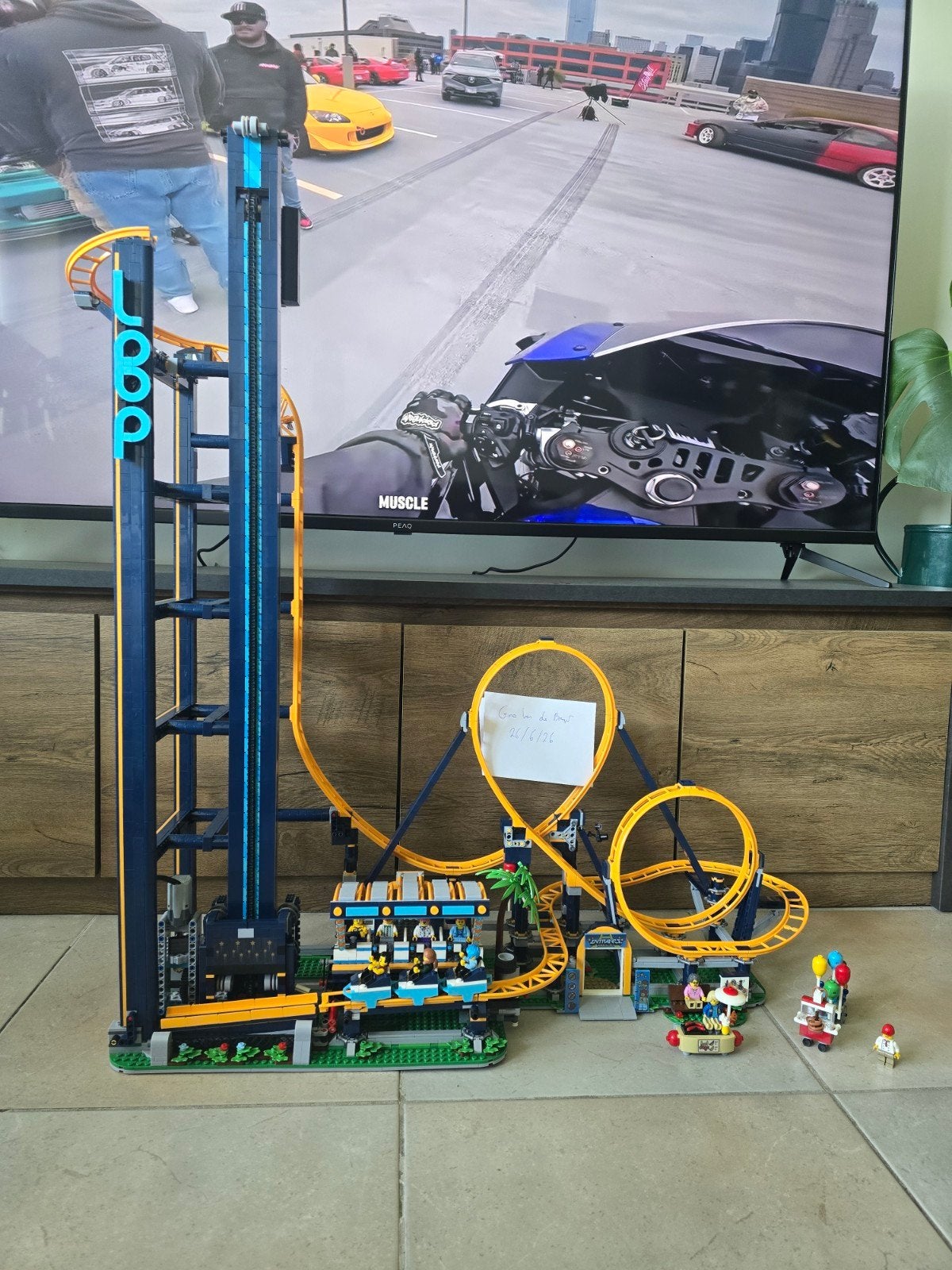 Replica Lego Loop 10303 coaster met motor, Games en Spelcomputers, Games | Pc, Ophalen