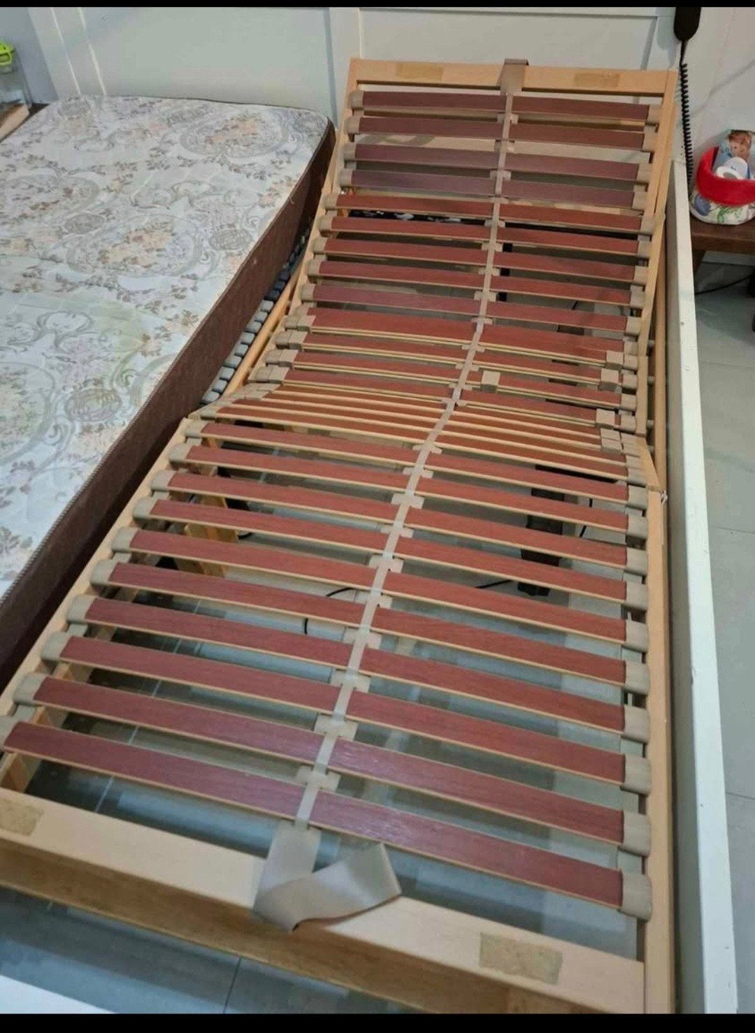 Elektrische lattenbodem 2,00 x 0,90, Ophalen