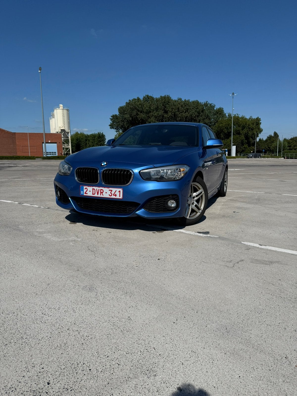 BMW 118i m pakket stage 1, Auto's, Blauw, Alcantara, 5 zetels, Particulier