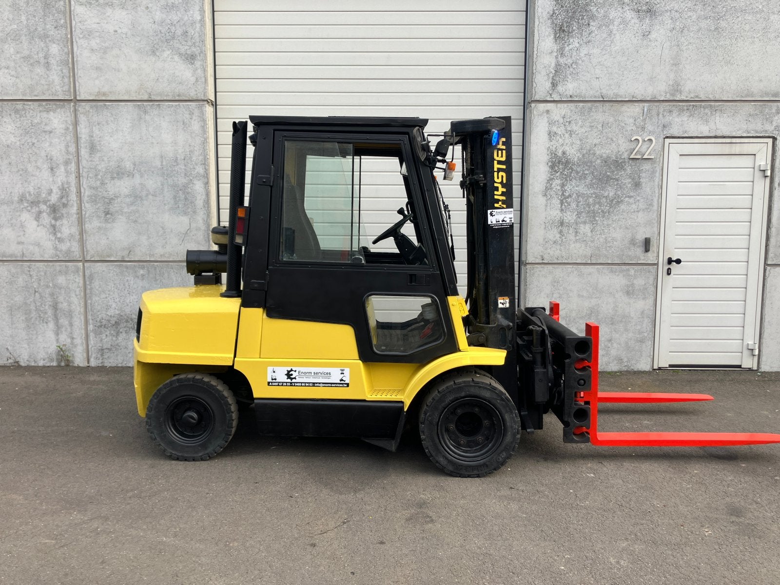 Heftruck Hyster 3,2 Ton Diesel, Ophalen