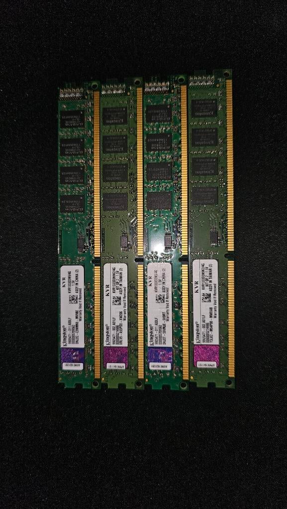 Kingston KVR memory kit, Ophalen, Gebruikt, DDR3, Desktop
