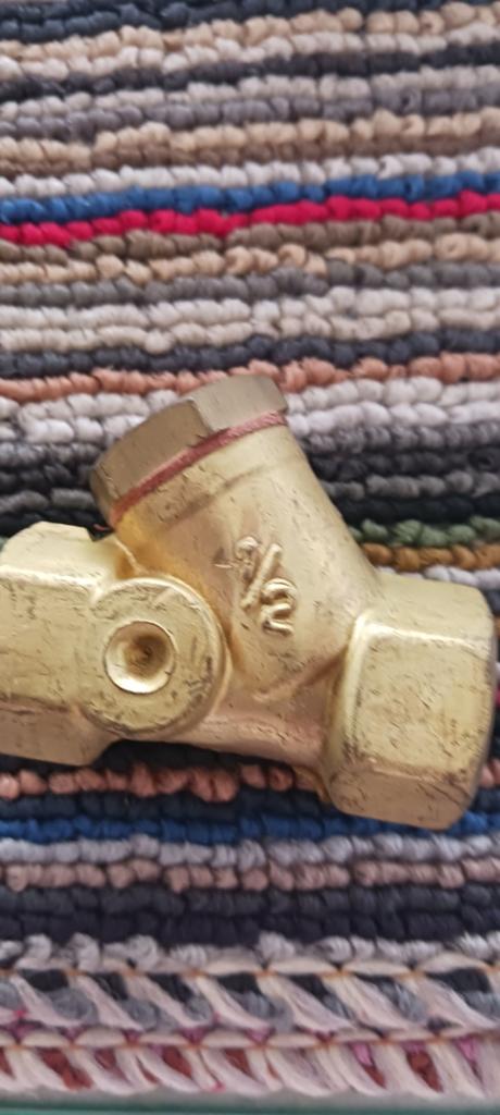 NIEUW WATER/GASFILTER 1/2 3/4 10 EURO STUK., Enlèvement, Neuf, Cuivre, Autres types