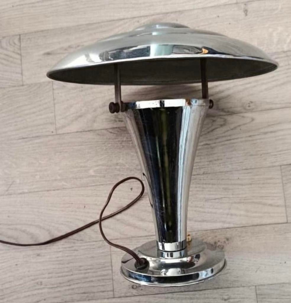 Lampe champignon Art déco, Enlèvement ou Envoi, Utilisé