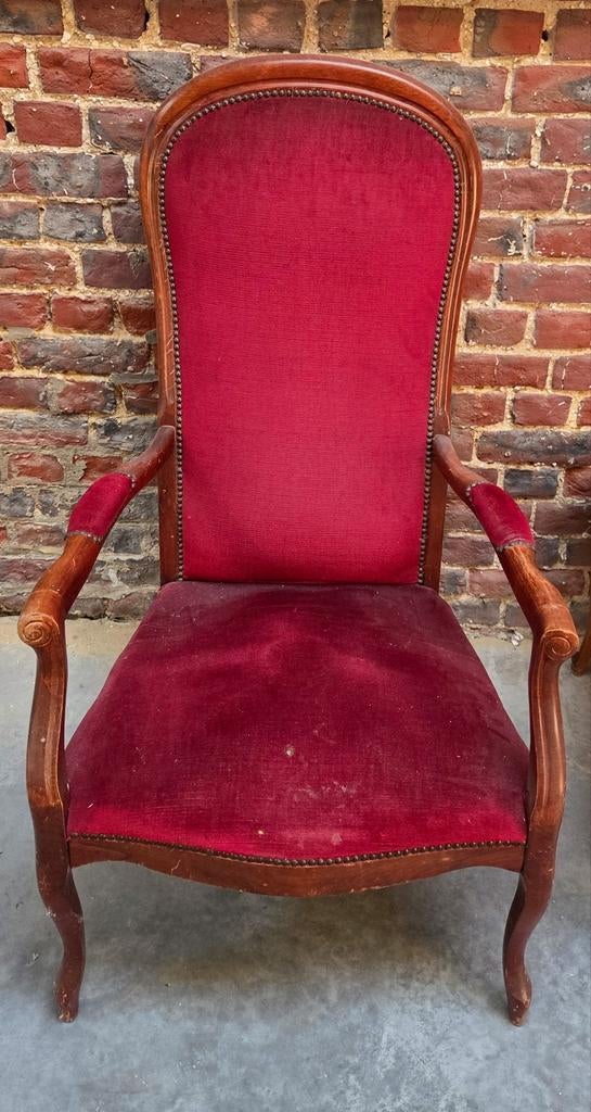 Vintage stoel, ideaal voor Sinterklaas, Antiek en Kunst, Ophalen