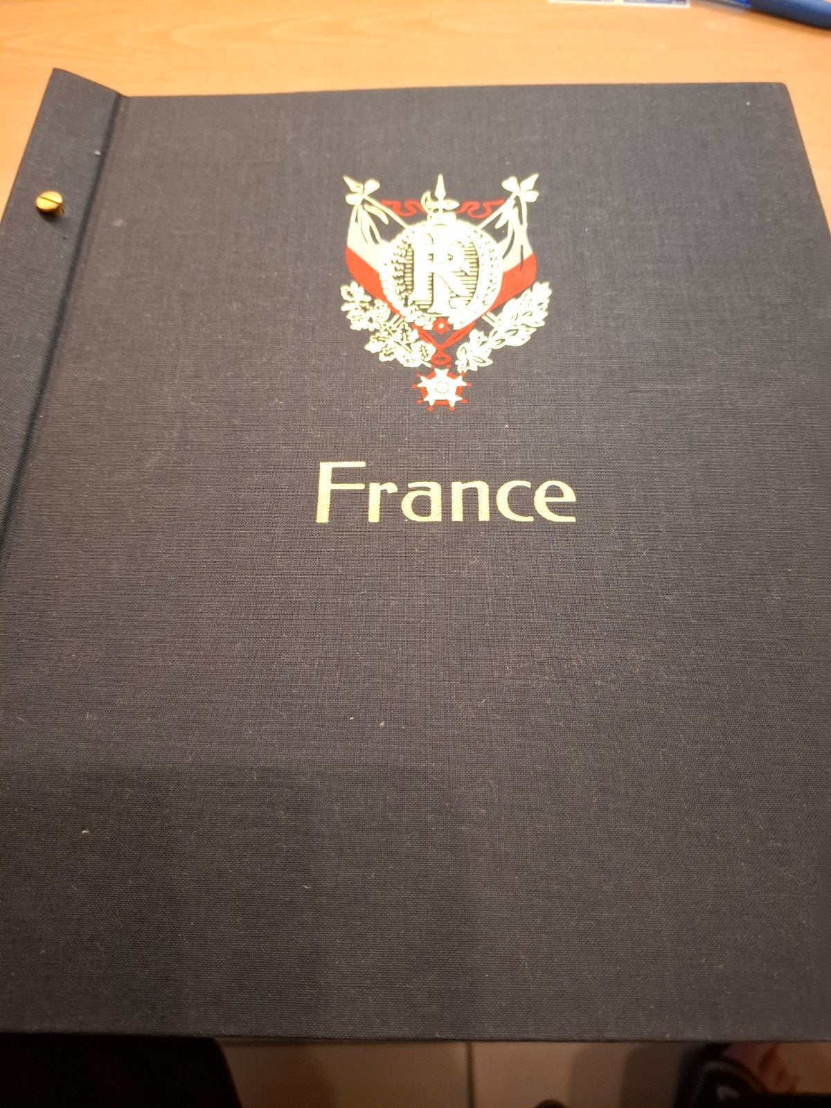 davo linnen band frankrijk met bladen blokken en carnets., Postzegels en Munten, Ophalen of Verzenden