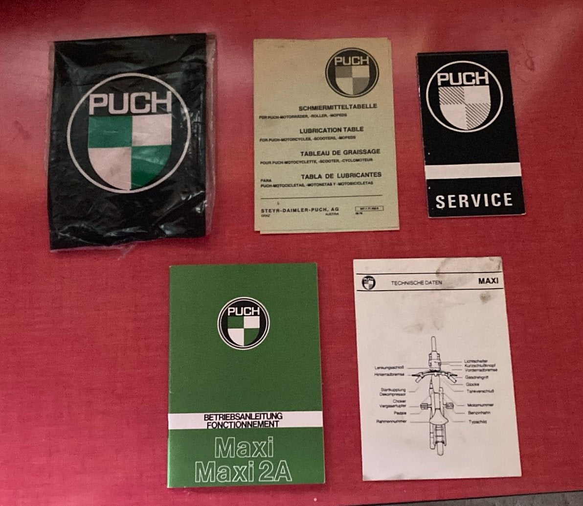 Folders puch, Fietsen en Brommers, Ophalen of Verzenden, Zo goed als nieuw