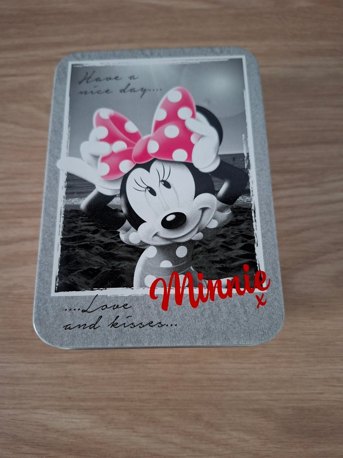 Minnie mouse blikken doos, Verzamelen, Ophalen of Verzenden, Mickey Mouse, Zo goed als nieuw, Overige typen