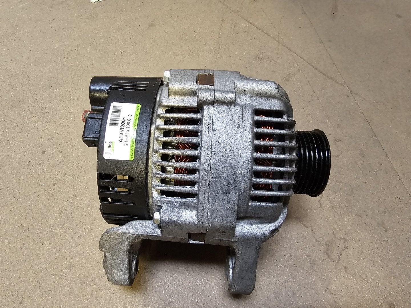 Dynamo 90A 6 rips BMW 3-Serie E46 M43 benzine 12311435429 14, Gebruikt, -, -, Ophalen of Verzenden