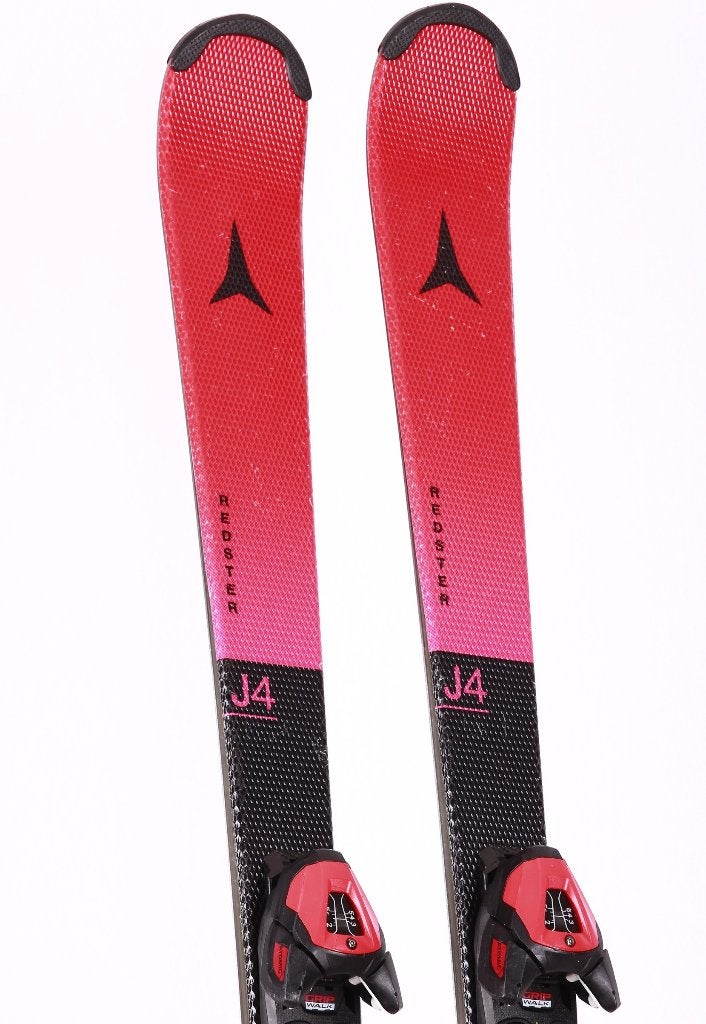 140 cm kinder ski's ATOMIC REDSTER J4 2027, grip, Gebruikt, Verzenden, 100 tot 140 cm, Carve