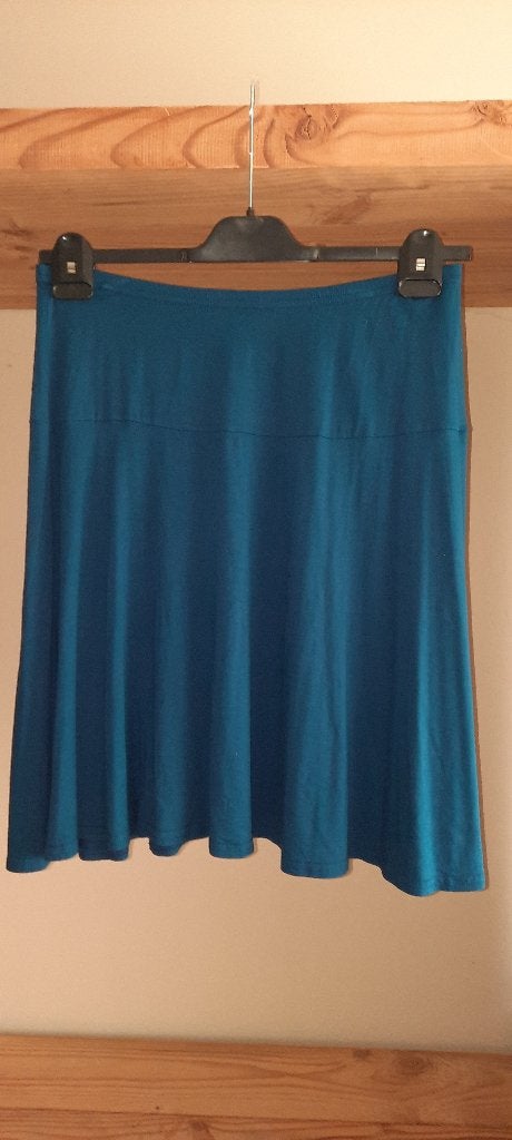 Mooie rok Trend One maat XL, Kleding | Dames, Rokken, Blauw, Maat 46/48 (XL) of groter, Ophalen of Verzenden, Knielengte