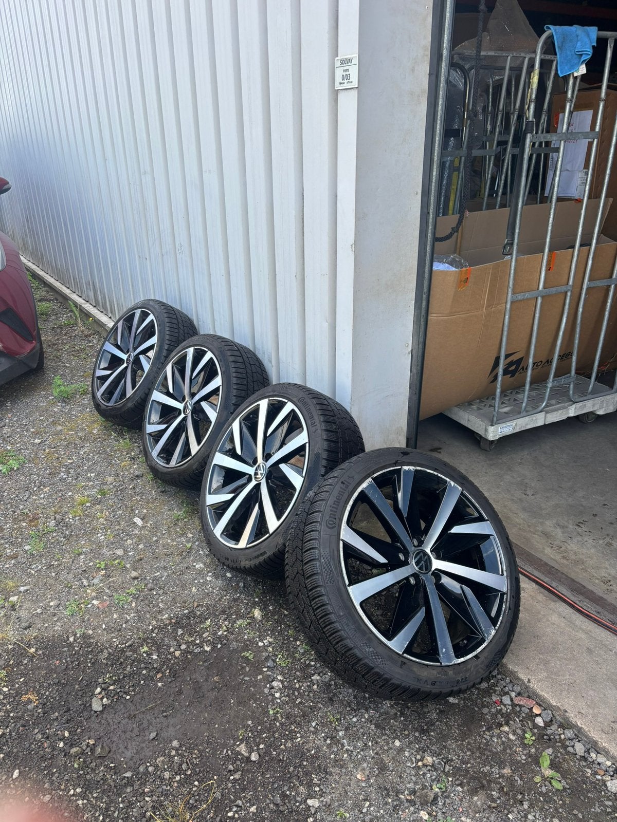 Jantes Vw 19p, Ophalen