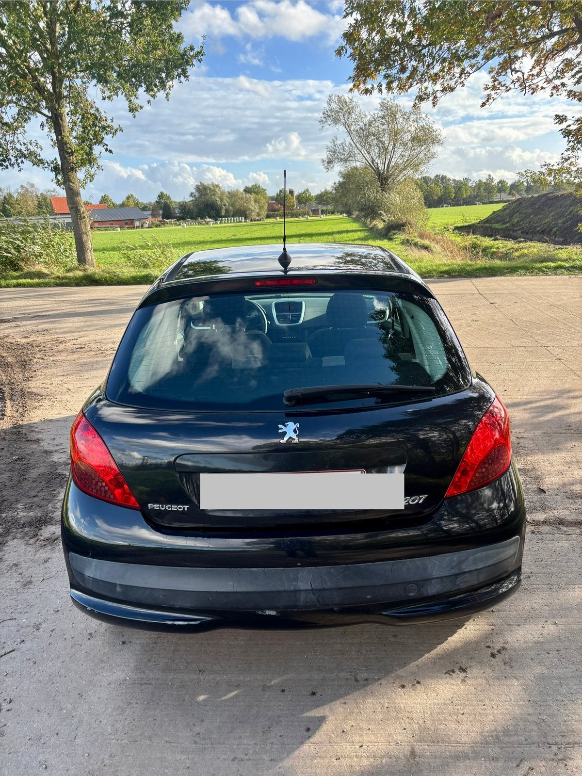 Peugeot 207 1.4i Gekeurd  airo, Auto's, Stof, 1360 cc, Zwart, Zwart